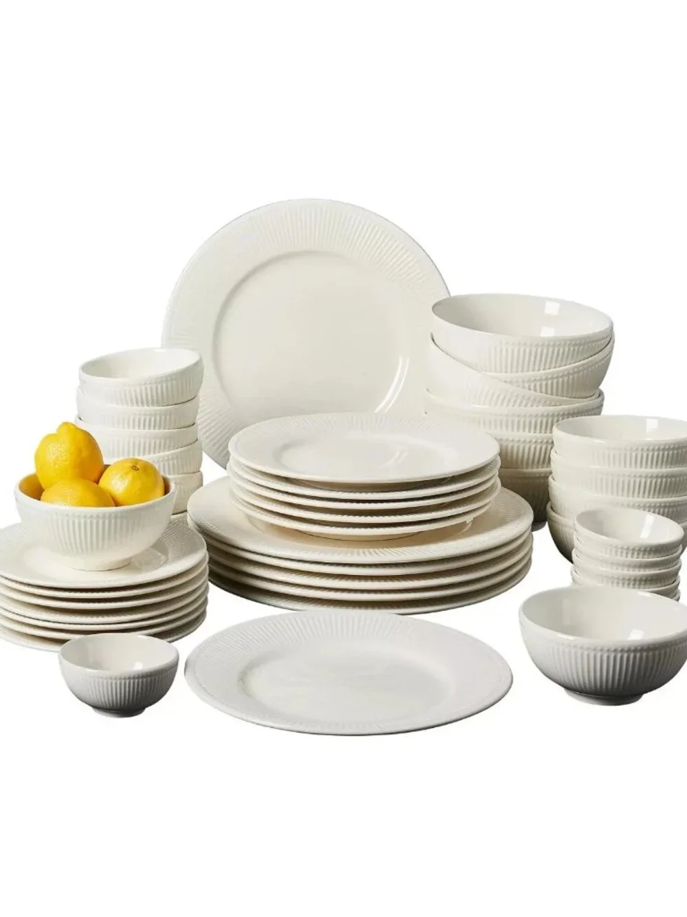 Inspiration by Denmark Fiore 42 Pc. Dinnerware Set, Service for 6